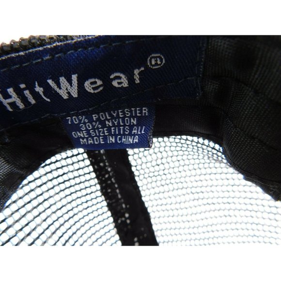 "Girls Rock Des Moines" Womens Iowa Hat Cap Snapback Black White HitWear Brand - Picture 8 of 9